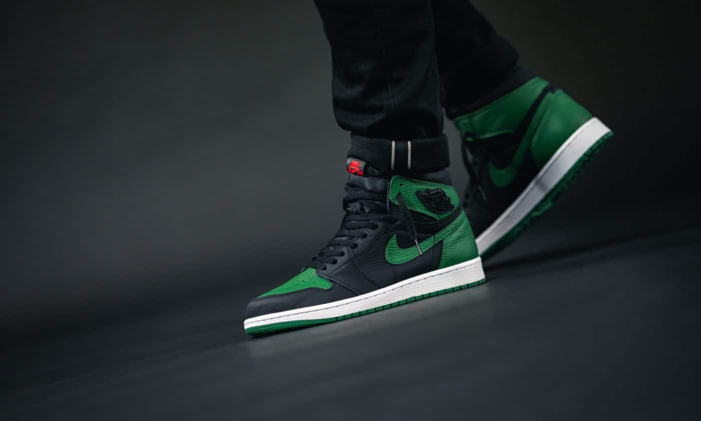 Jordan 1 high top green